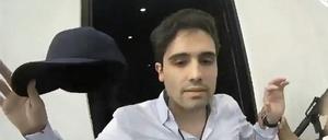 Ein Videoausschnitt zeigt Ovidio Guzmán. 