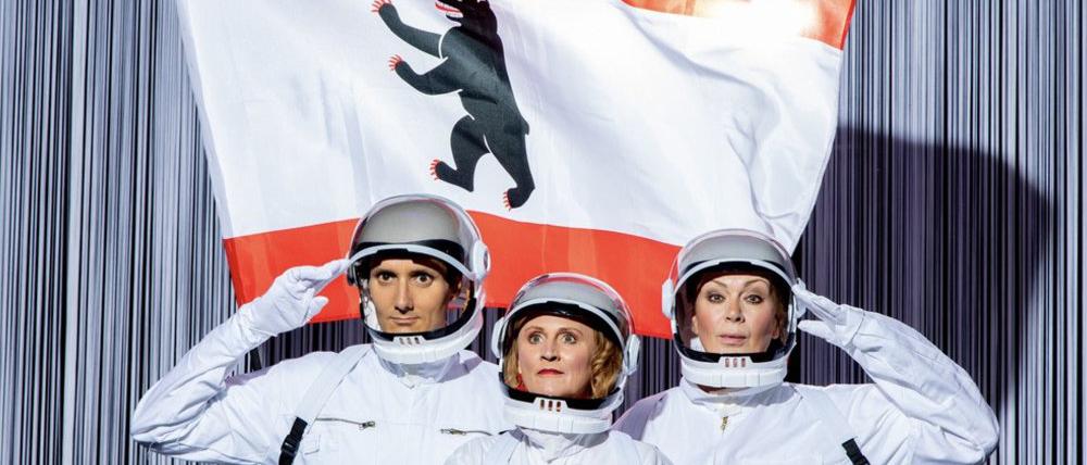 In „Steglitz, wir haben ein Problem!“ fliegen die Stachelschweine zum Mars.