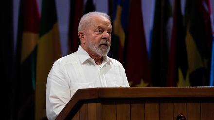 Brasiliens Präsident Lula beim Treffen der Gruppe der 77.