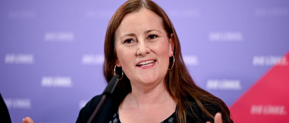 Janine Wissler, Bundesparteivorsitzende der Partei Die Linke