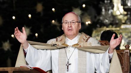 Bischof Rudolf Voderholzer römisch-katholischer Bischof von Regensburg während einer Predigt im Regensburger Dom, 30.12.2021
rudolf0917