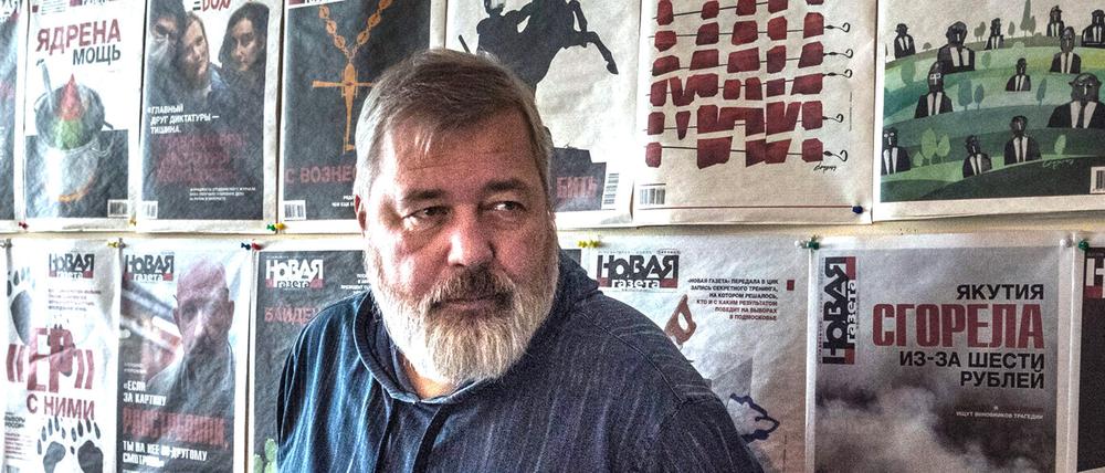 Dmitri Muratow, Herausgeber und Chefredakteur von „Nowaja Gaseta“.