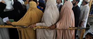 Frauen in Pakistan.