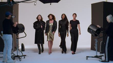 Linda Evangelista, Cindy Crawford, Naomi Campbell und Christy Turlington