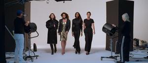 Linda Evangelista, Cindy Crawford, Naomi Campbell und Christy Turlington