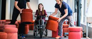 Sozialheld*innen Barriere-Scouts ++ am 07.09.2021 in Berlin (Berlin). (c) Andi Weiland | Gesellschaftsbilder.de
angrycripples0919