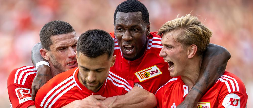 Fußball: Bundesliga, 1. FC Union Berlin - FSV Mainz 05, 1. Spieltag, An der Alten Försterei.