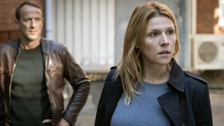 Grosz (Franziska Weisz) verlässt Falke (Wotan Wilke Möhring) am „Tatort“.