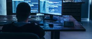Haben in Berlin scheinbar leichtes Spiel: Hacker und IT-Kriminelle.