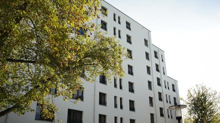 Das Gebäude in Pankow hat acht Geschosse.