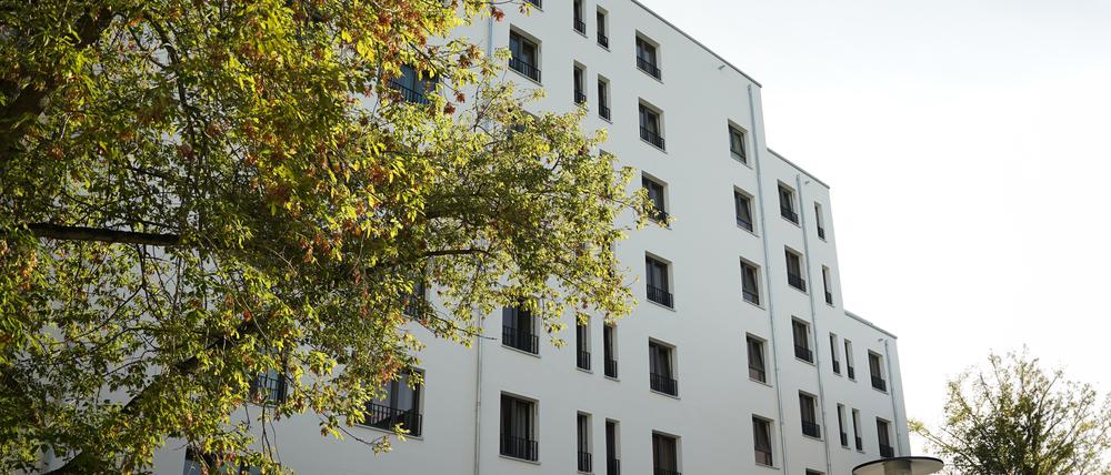 Das Gebäude in Pankow hat acht Geschosse.