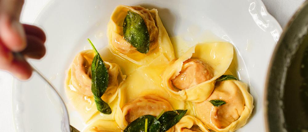 Cappellacci mit Kürbis aus Rachel Roddys „Pasta von Alfabeto bis Ziti“, Kunstmann Verlag.