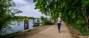 Unsere Kolumnistin geht am liebsten frühmorgens laufen. Das gibt ihr einen guten Schwung in den Tag.