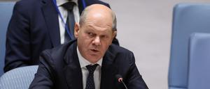 Bundeskanzler Olaf Scholz.