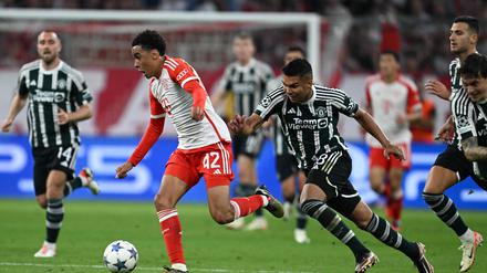 Jamal Musiala konnte mit dem FC Bayern die ersten Champions League-Punkte einfahren.