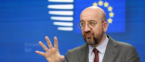 EU-Ratspräsident Charles Michel telefonierte mit dem aserbaidschanischen Präsidenten Ilham Aliyev.
