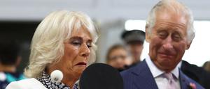 Camillas Tischtenniskünste konnten offenbar ihren Ehemann nicht überzeugen. 