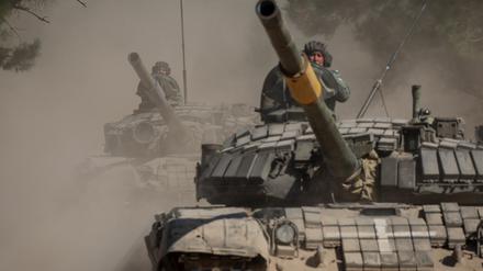 Die Ukraine stößt im Süden weiter vor.