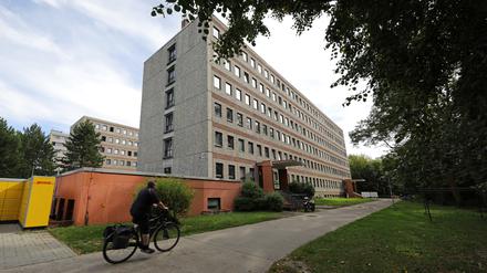 Das Studentenwohnheim in der Kaiser Friedrich Straße in Eiche. 
