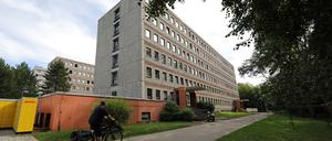 Das Studentenwohnheim in der Kaiser Friedrich Straße in Eiche. 