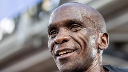 Eliud Kipchoge möchte in diesem Jahr - mal wieder - seinen eigenen Weltrekord attackieren.