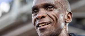 Eliud Kipchoge möchte in diesem Jahr - mal wieder - seinen eigenen Weltrekord attackieren.