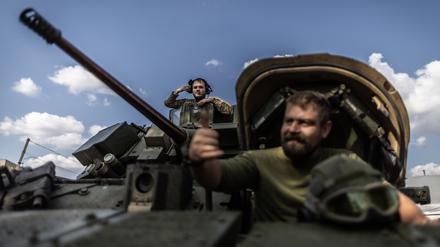 Soldaten in der Ukraine.