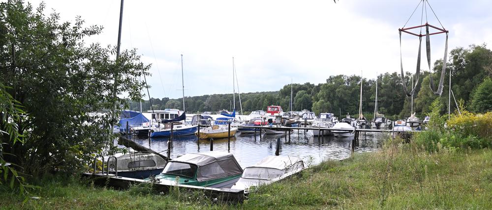 Marina am Krampnitzsee.