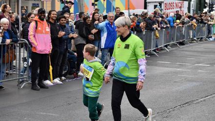 Die Atmosphäre beim Mini-Marathon ist etwas ganz Besonderes. 