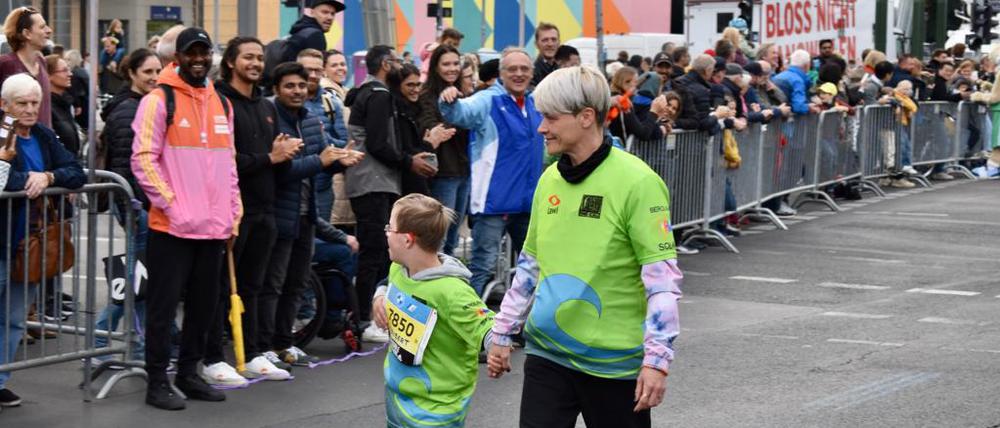 Die Atmosphäre beim Mini-Marathon ist etwas ganz Besonderes. 