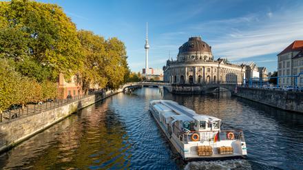 Sommerliche Temperaturen an der Spree.