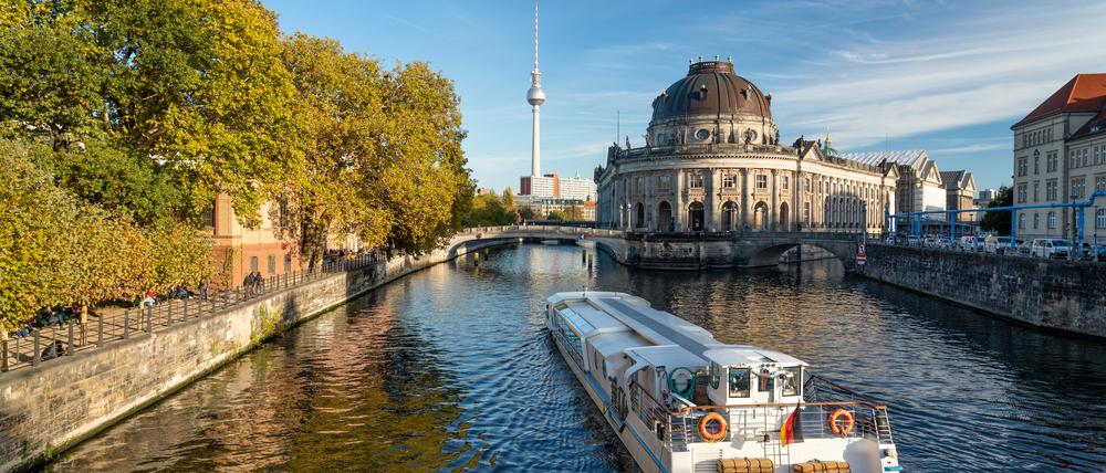 Sommerliche Temperaturen an der Spree.