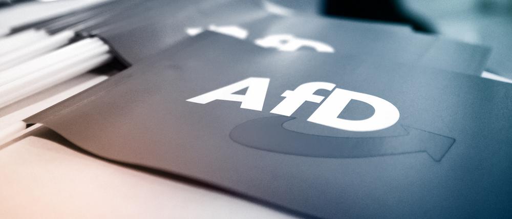 AfD bleibt im Umfragehoch.