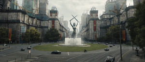 Am Strausberger Platz – „Die Tribute von Panem – The Ballad of Songbirds & Snakes“.