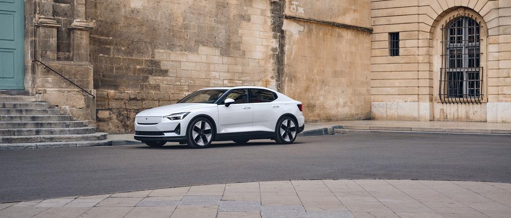 Schub von hinten: Der überarbeitete Polestar 2 hat nun als Basis einen Heckantrieb.