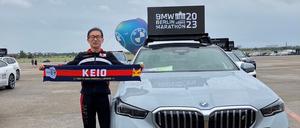 Koichi Sakamoto gibt auf den Inlinern alles.