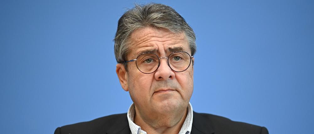 Sigmar Gabriel (SPD)schlägt Alarm.