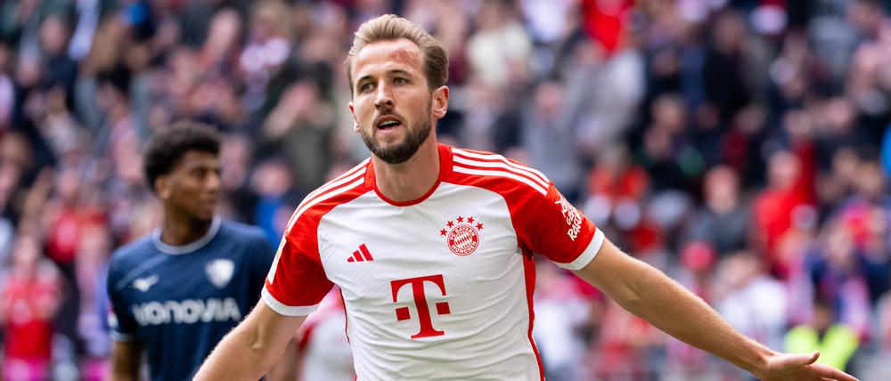 Harry Kane gelingen beim 7:0-Kantersieg der Bayern über Bochum drei Treffer.
