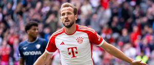 Harry Kane gelingen beim 7:0-Kantersieg der Bayern über Bochum drei Treffer.