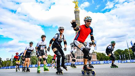 Die Inline-Skater:innen müssen dieses Jahr eine andere Strecke befahren.