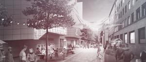 So stellen sich Hannovers Verantwortliche in Zukunft die autofreie Prinzenstraße vor. 