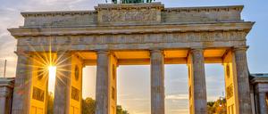 Das Brandenburger Tor in Berlin.