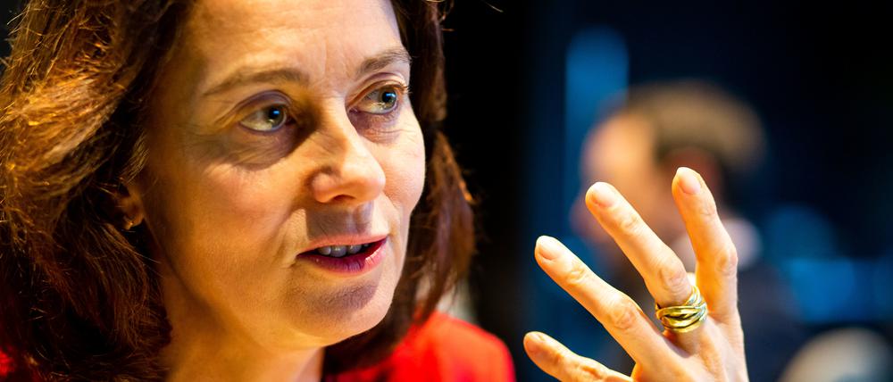Katarina Barley (SPD), Mitglied der sozialdemokratischen Fraktion des Europäischen Parlaments.