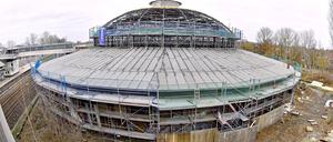 Der Rundlokschuppen in Pankow.