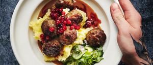 Schwedisches Soulfood: Köttbullar von Möller. 