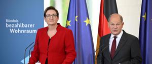 Olaf Scholz und Klara Geywitz.