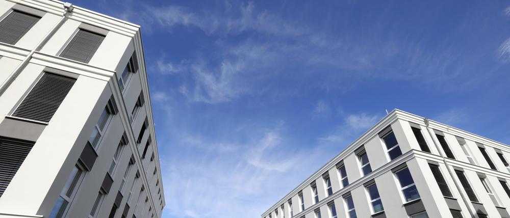 Das neue Gymnasium soll im Brunnenviertel entstehen - und wird gerade errichtet.
