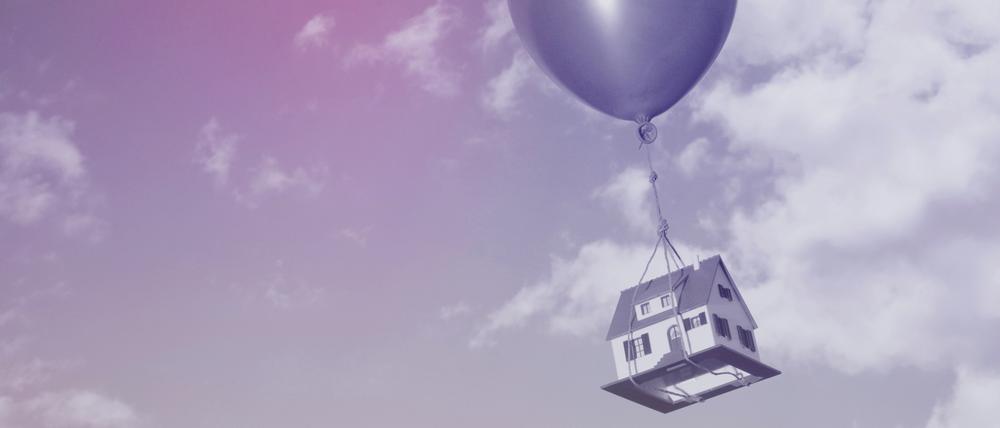 Unsichere Zeiten auf dem Immobilienmarkt. Platzt bald sogar eine Blase?