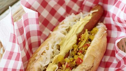Echt Fleisch oder fake? Hier ein Veggie-Hotdog.