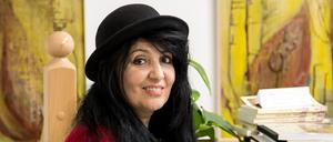  Die Reinickendorfer Künstlerin Shahla Aghapour. 